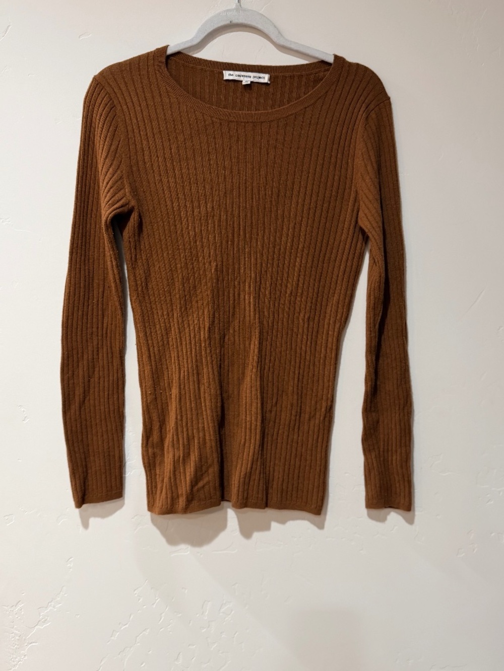 The Cashmere Project Brown Sweater Size M 100% Cashmere Pullover Top